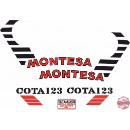 Juego Adhesivos Montesa...