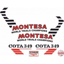 Juego Adhesivos Montesa...