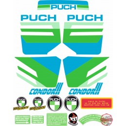 Juego Adhesivos Puch Condor...