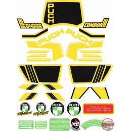 Juego Adhesivos Puch Condor...