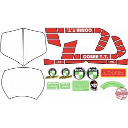 Juego Adhesivos Puch Cobra TT