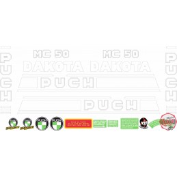 Juego Adhesivos Puch Dakota...