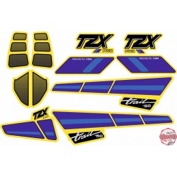 Juego Adhesivos Puch TZX Trail