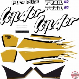 Juego Adhesivos Puch Condor...