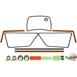 Juego Adhesivos Puch Condor