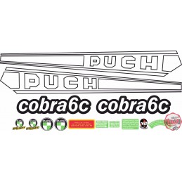 Juego Adhesivos Puch Cobra...