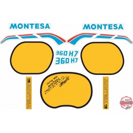 Juego Adhesivos Montesa...