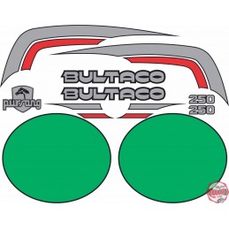 Juego Adhesivos Bultaco...