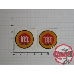 Juego Marca Deposito Montesa Pequeño 27 mm