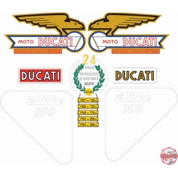 Juego Adhesivos Ducati 200...