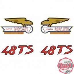 Juego Adhesivos Ducati 48 TS