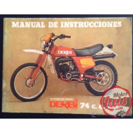 Lateral Dcha. Derbi TT 74 cc.