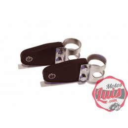 Soportes Faro Bultaco Pursang - Frontera Metal-Goma 28 - 30 mm