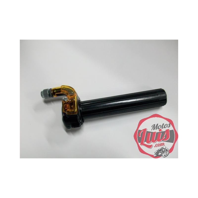 Puño Gas Lateral Clasico con tapa Amarilla