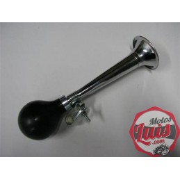 Bocina - Claxon Pera de Goma Recta