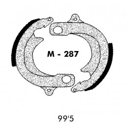 Zapatas Arranque Derbi...
