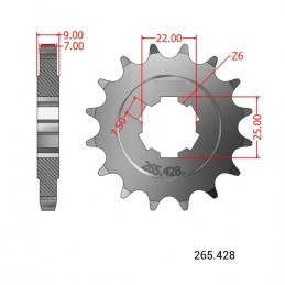 Piñon Bultaco EJE PEQUEÑO...