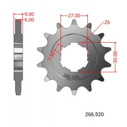 Piñon Bultaco EJE GRANDE...