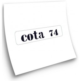 Adhesivo Montesa "Cota 74"...