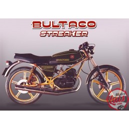 Asiento Bultaco Streaker NEGRA