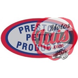 Pack 3x Ovalos Portanumeros Preston Petty Blanco